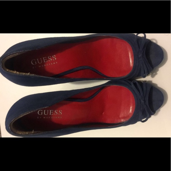 Blue Guess Heels By Marciano - Picture 6 of 6